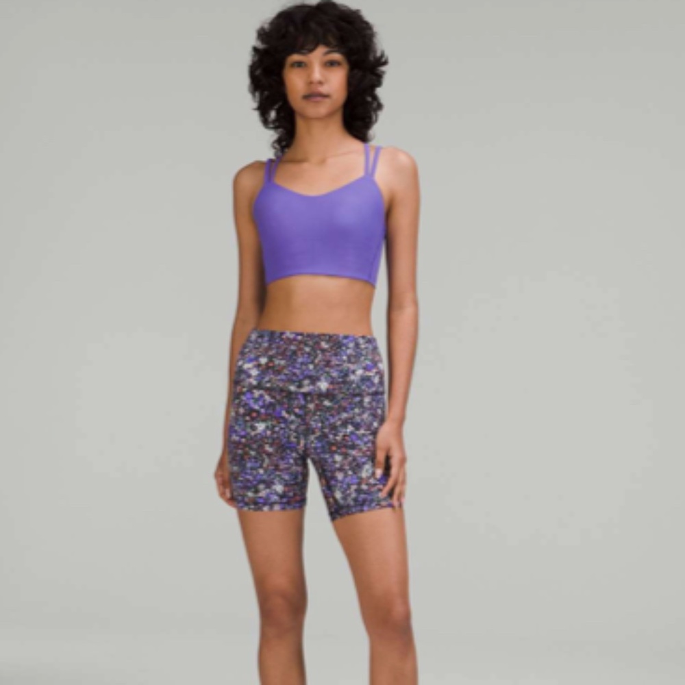 Lululemon Align High-Rise Short 6" Flower Burst Multi Size 4